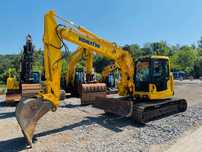 Excavator pe senile cu lama Komatsu PC 138, an 2008, 15 tone, 3 cupe !