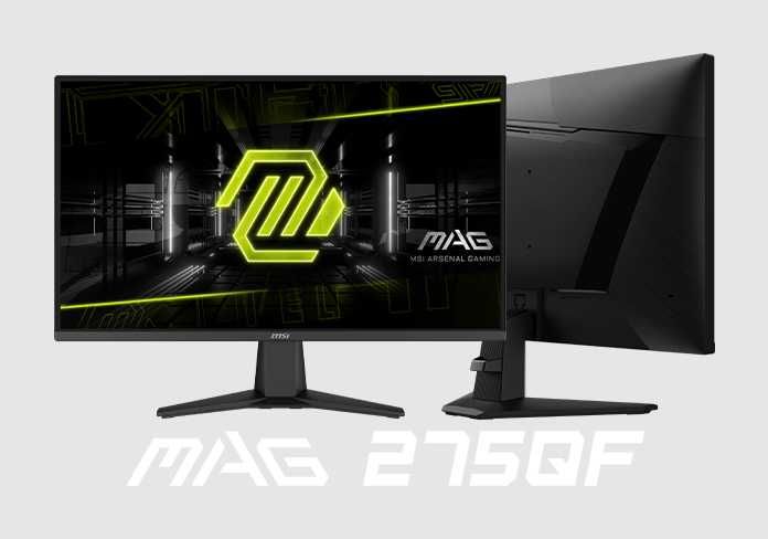 Новый монитор MSI MAG 275QF 27″ WQHD 180Hz. Гарантия. Доставка по Узб.