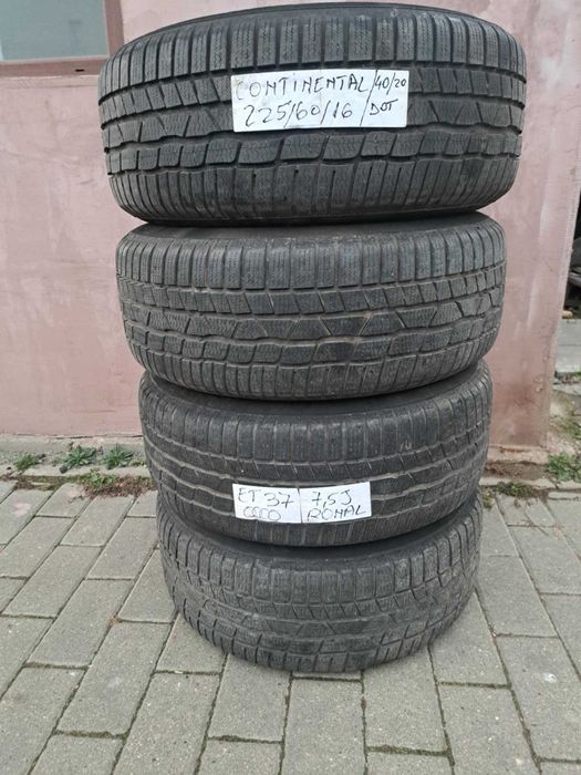 225 60 16  set 4 buc anv iarna continental dot 2019-2020 profi bun