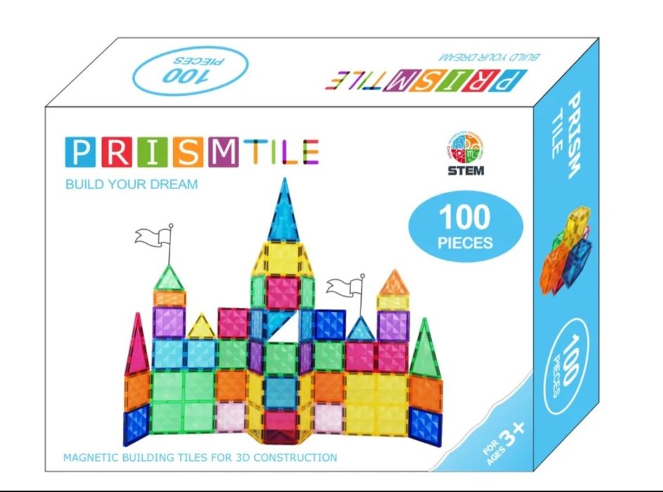 Set de constructie cu placi magnetice