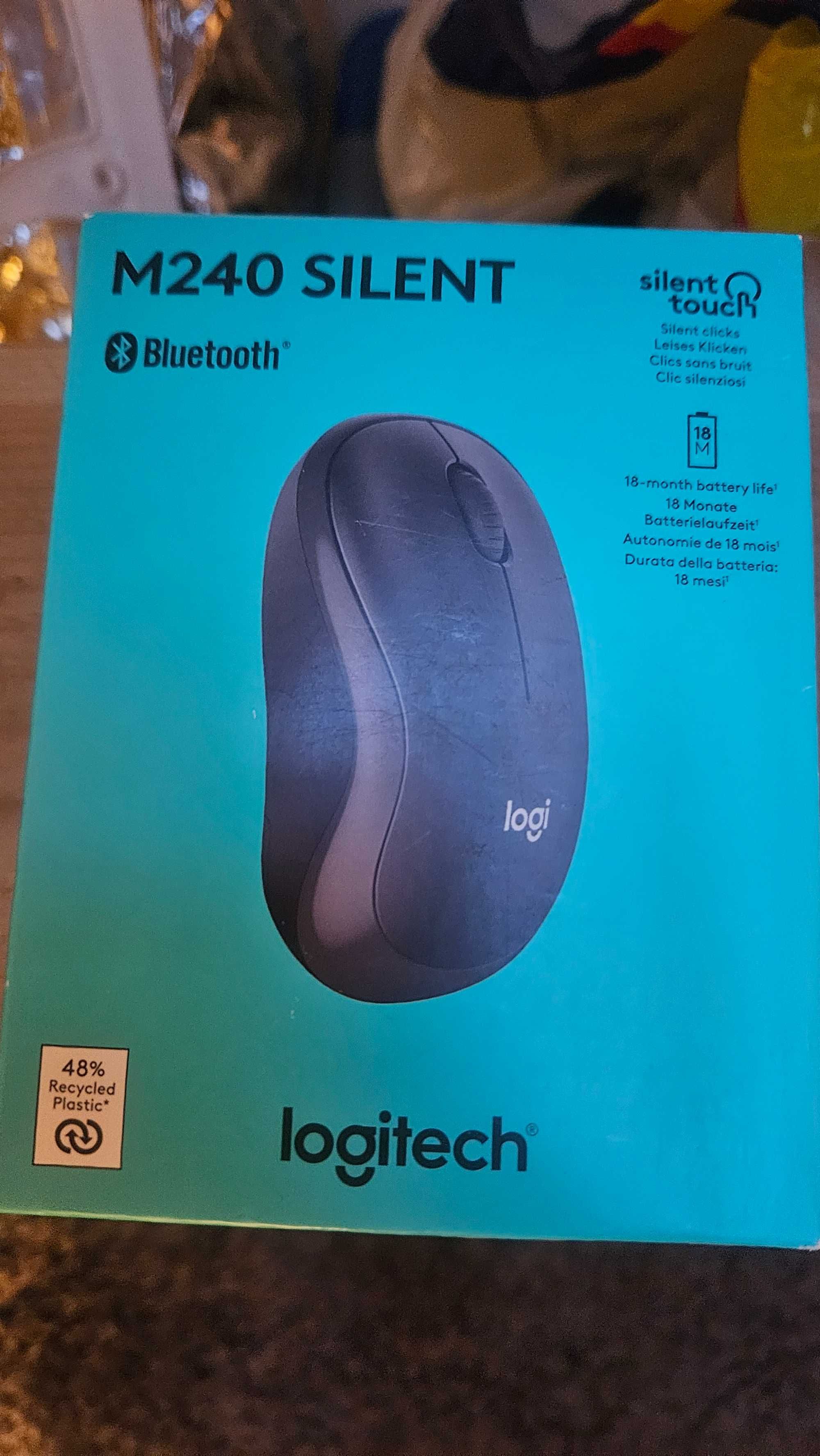 Mouse Logitech M240 silen și Signature M650, nou, sigilat