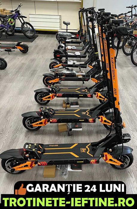 Scuter electric Kukirin g2 pro, model NOU, 15ah, cu scaun inclus NOUA