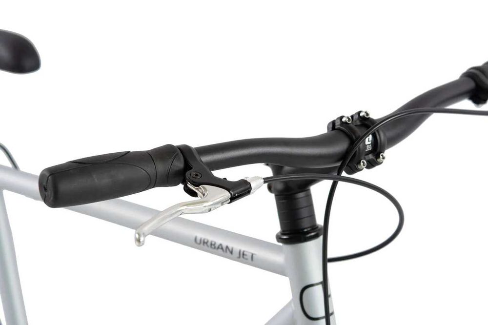 Мъжки градски велосипед Dynabike Urban Jet Fixie R59 28'', сив