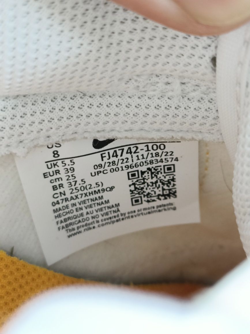 Nike Dunk Low номер 39 код 13A