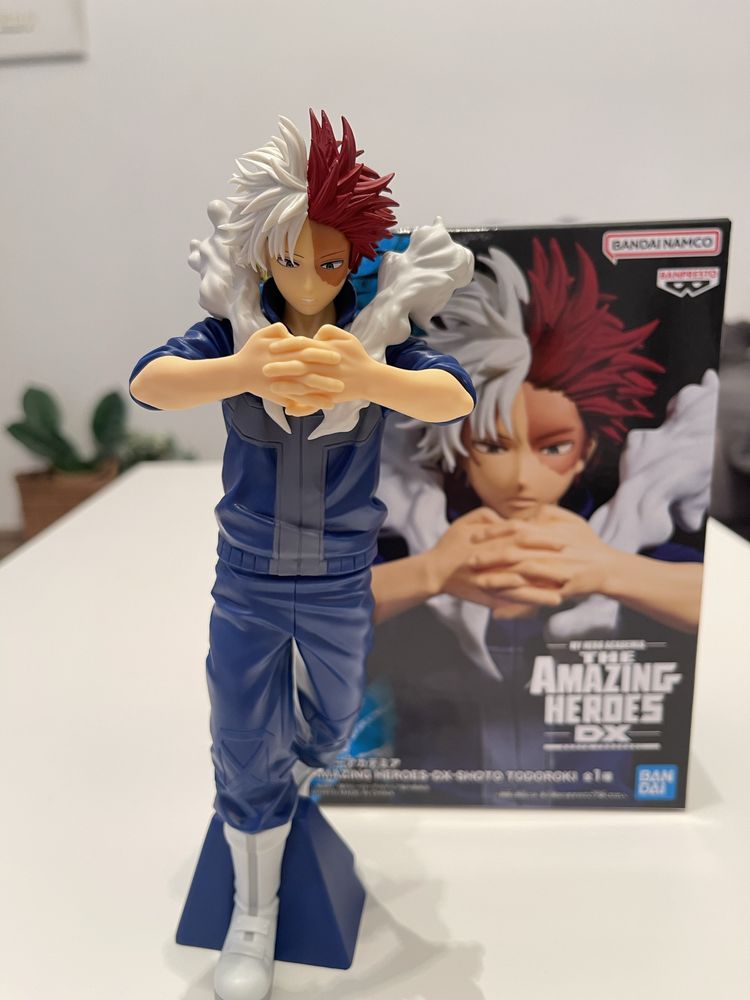 Figurina Shoto Todoroki originala Banpresto din My hero academia sez 7