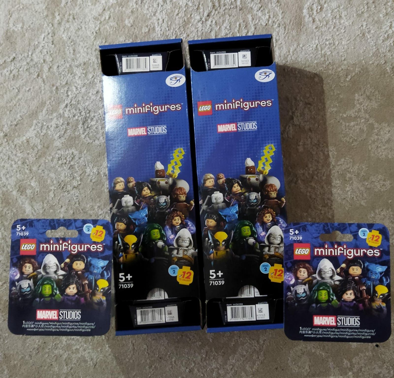 Lego marvel minifigures 71039