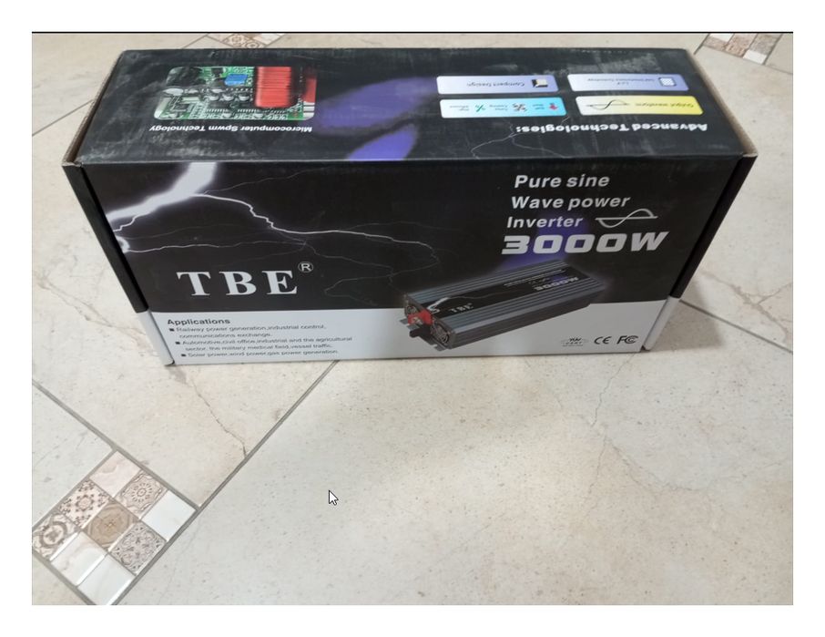 инвертор преобразователь напряжения TBE 3000 12/220 / чистый синус