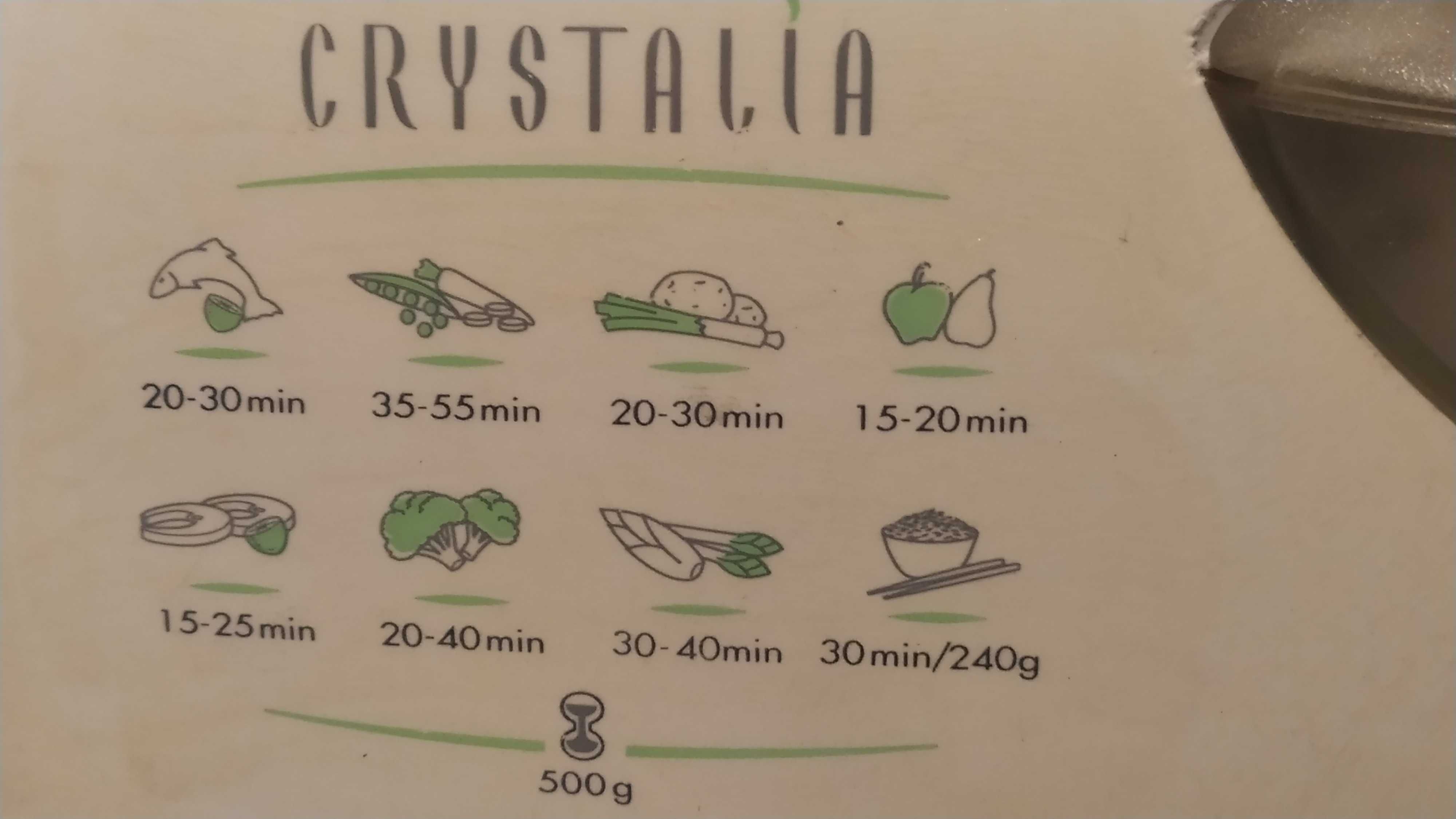 Уред за приготвяне  на храна на пара  Moulinex BK6 Crystalia