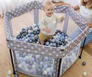 НОВО! Сгъваема Pop Up кошара за игра + ПОДАРЪК ТЕРМОКИЛИМЧЕ за нея