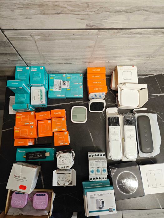 Zigbee,senzori usa,temperatura,pir,întrerupător,priza