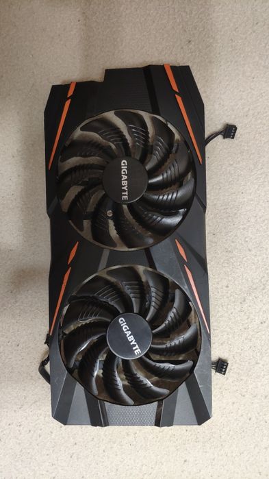 Охлаждение от видеокарты gigabyte  rx580,rx570