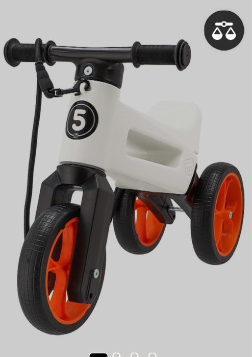 Tricicleta Funny Wheels Rider 2 in 1