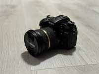 Nikon d7100 pachet complet - 3 obiective, flash extern, 2 baterii etc