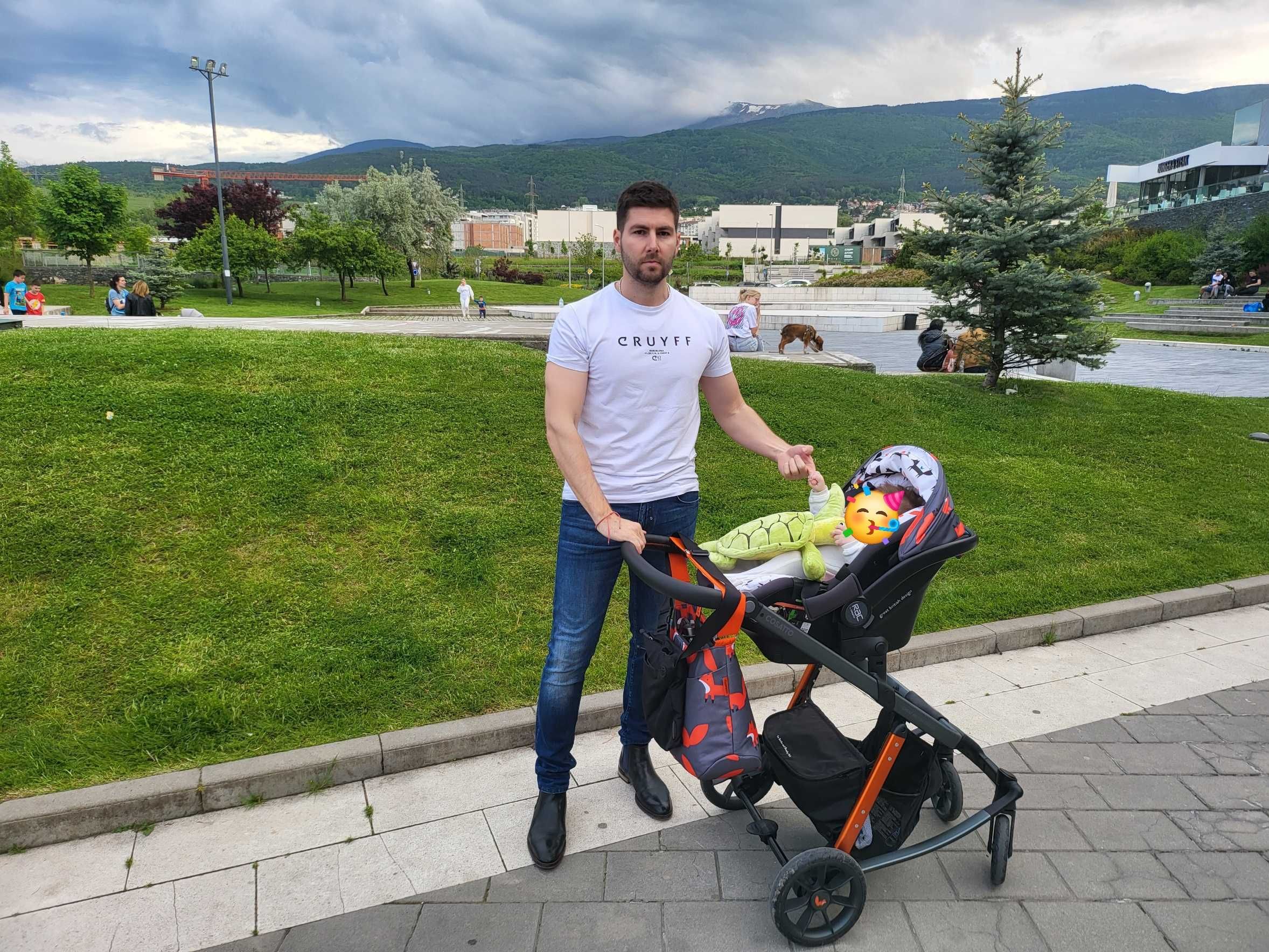 Бебешка Количка Cosatto Giggle 3, CHARCOAL MISTER FOX 7в1
