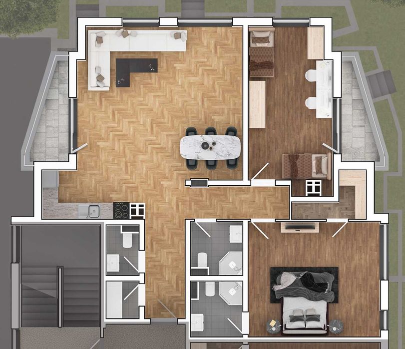 Продава се Тристаен апартамент в София, Лозенец - 222 кв.м за 3434 €/кв.м - Снимка #1