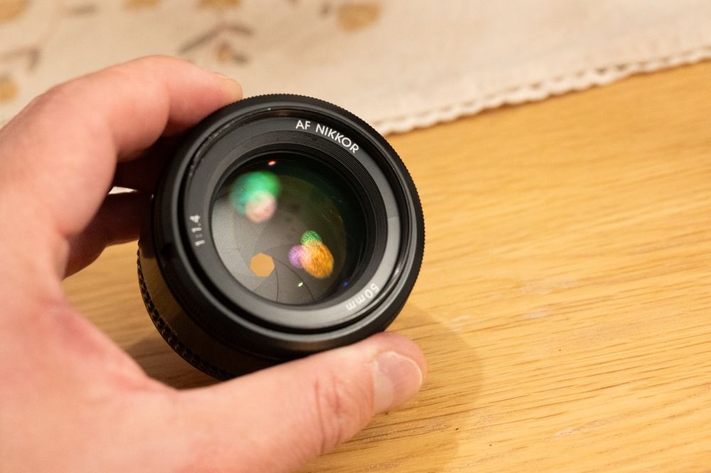 Obiectiv Nikon 50mm 1.4 D