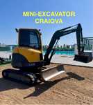 MINIEXCAVATOR CRAIOVA inchiriez miniescavator mini buldo excavator