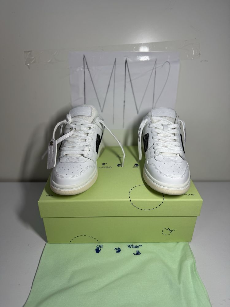 Adidași/Sneakers OFF-WHITE Out Of Office Low Black and white special