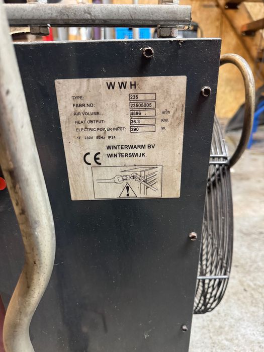 Încălzitor de aer industrial