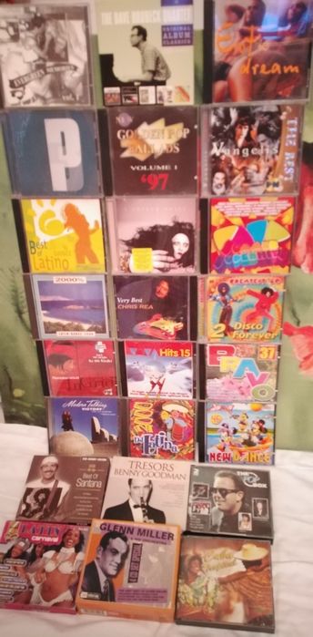 CD Muzică străină 207 bucăți