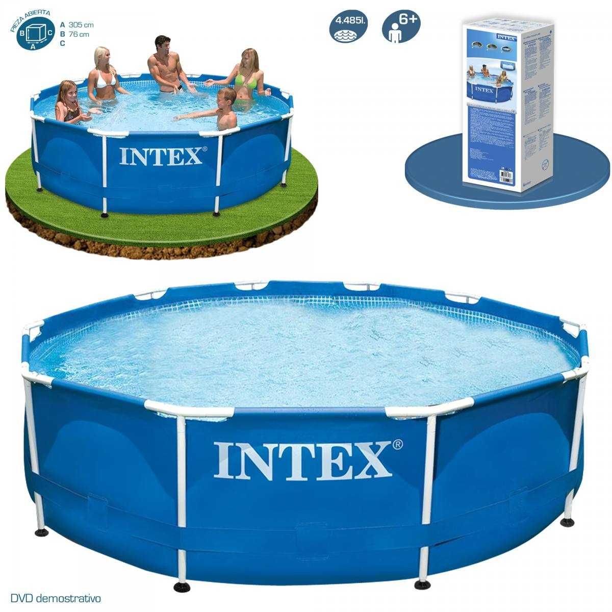 INTEX Каркасный бассейн Intex (305см x 76см)