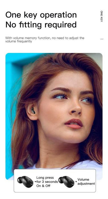 Мини Слухов Апарат Тип Тапи Слушалки Презареждаеми Дискретни