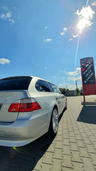 BMW e61 lci . Schimb cu rulota