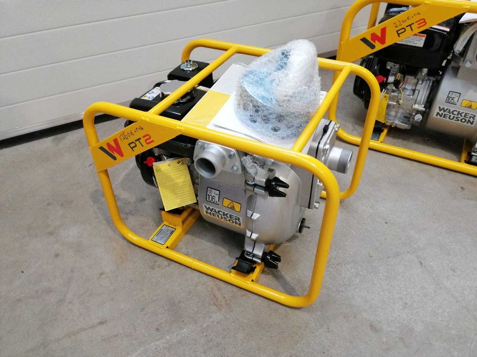 Motopompe originale Wacker Neuson pentru apa curata, cu motoare Honda.