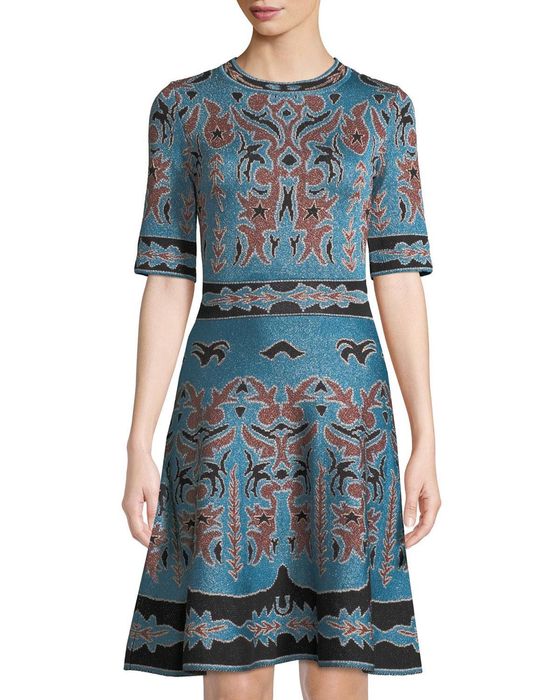 Къса плетена рокля M Missoni, XS - S, нова