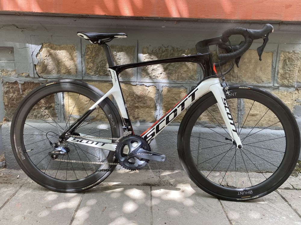 Карбонов велосипед SCOTT FOIL.Ultegra.HUNT 50