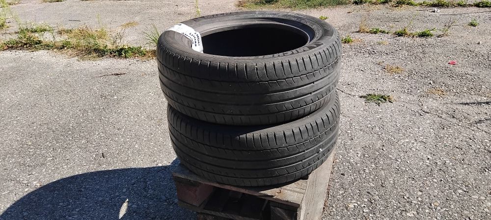 Гуми 215 55 16 Мишелин Michelin 2 броя. Нов внос. Не са нови!