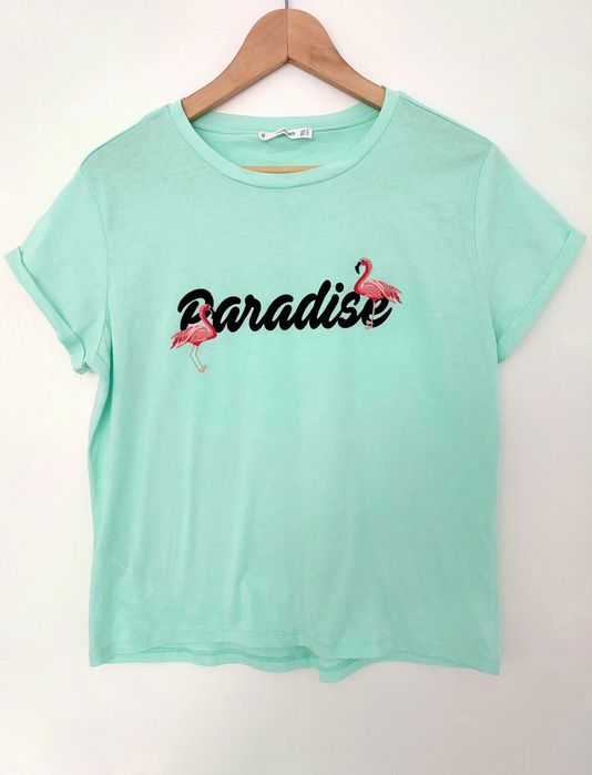 Tricou cu broderie Mango