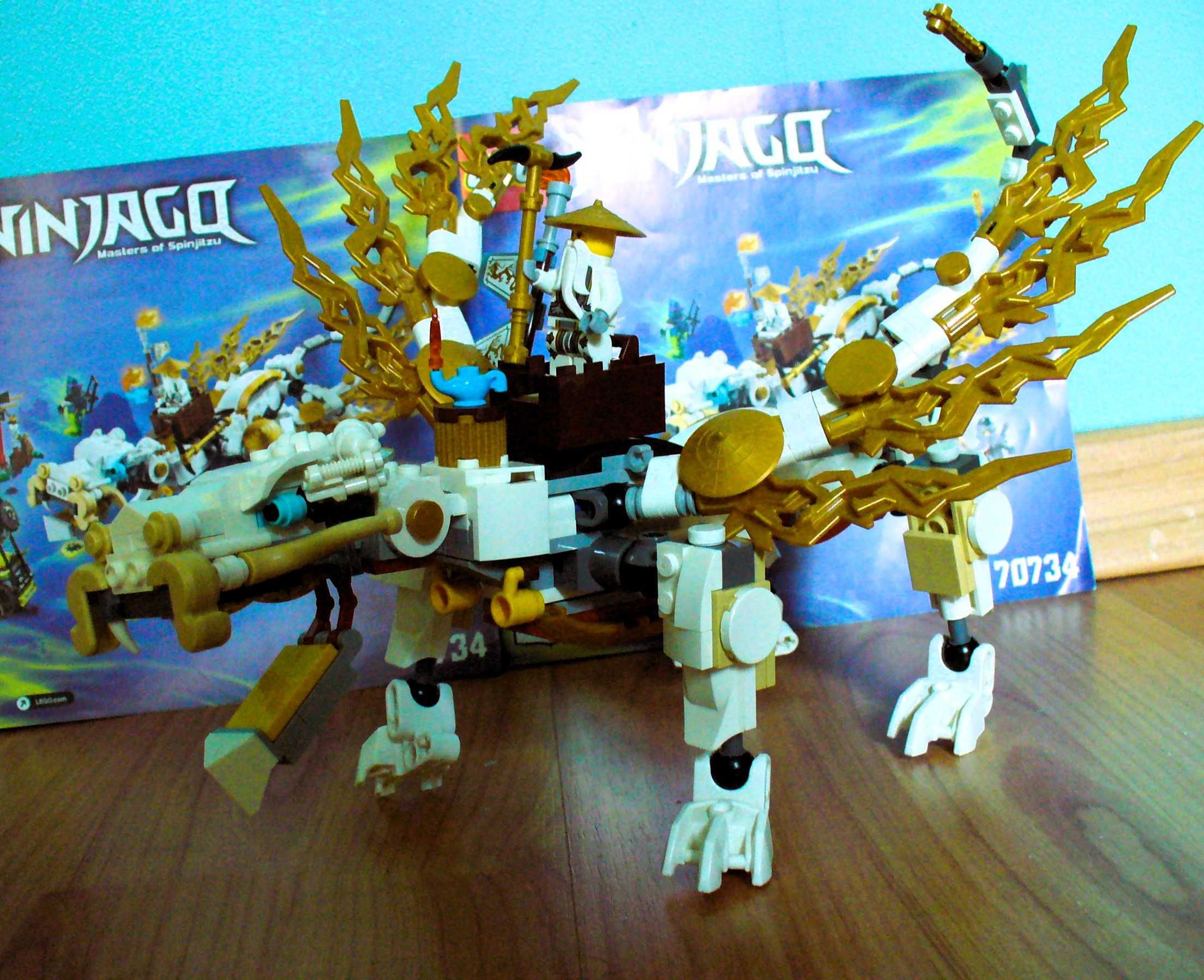 LEGO® Ninjago70625 SAMURAI VXL + 70734 Драконът на мастър Ву