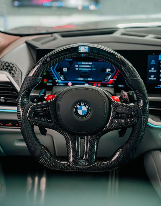 Volan BMW Carbon - Seria G - Race Display - Incalzire - Vibratii - TJA