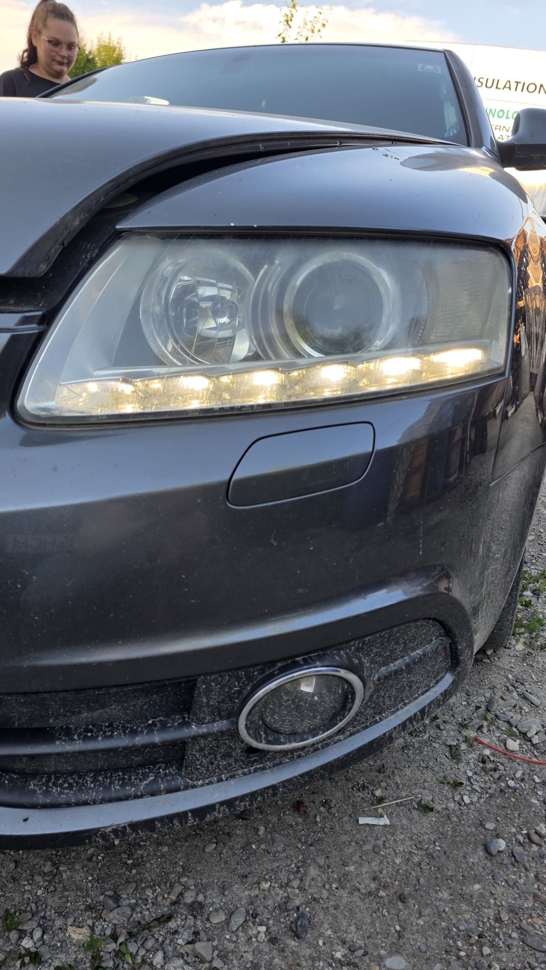 Faruri bi-xenon cu DRL audi a6 c6