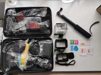 Kit accesorii GoPro Hero 12 11 10 9 black carcasa frame folii selfie