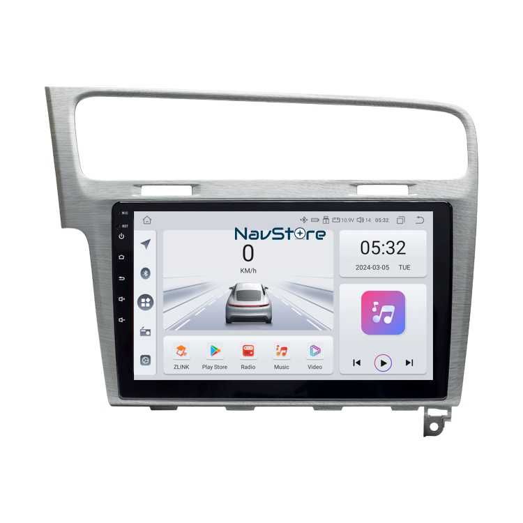 Navigatie Android Dedicata 10Inch, Bluetooth, VW/Volkswagen Golf 7