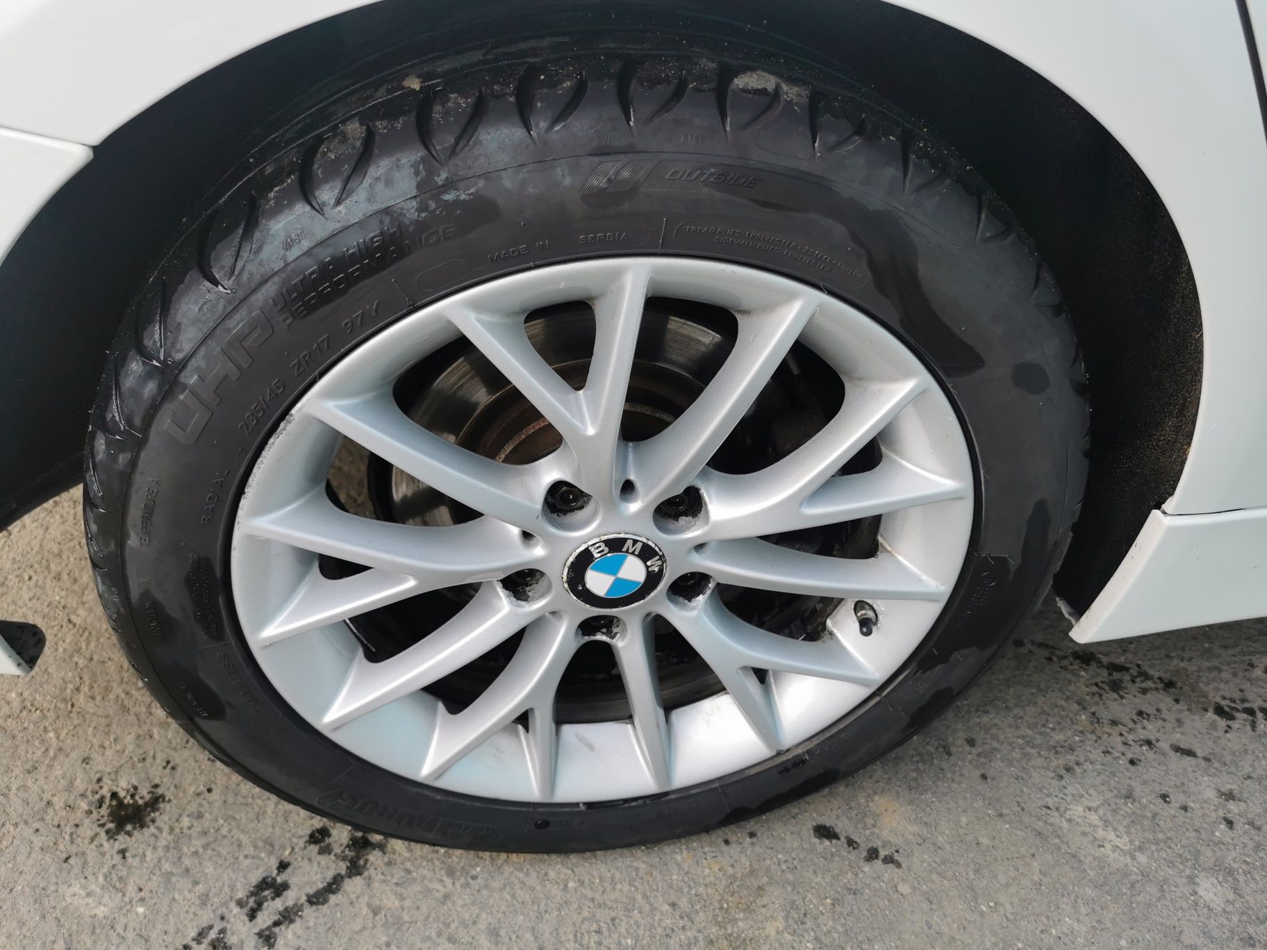 Jante bmw 5x120 r17 anvelope pirelli 225 45 r17