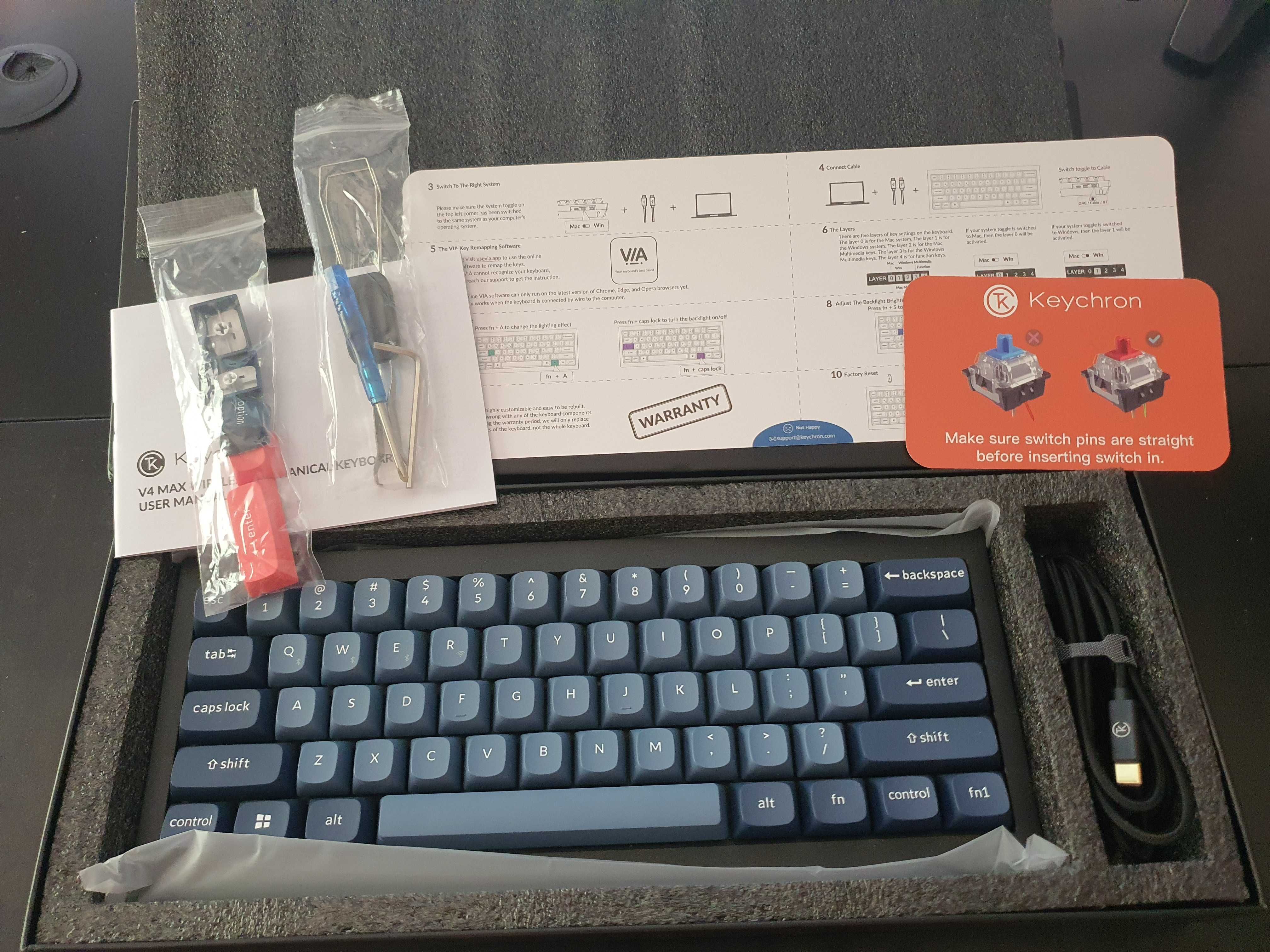 Механическая клавиатура Keychron V4 Max