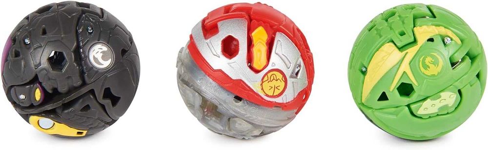 Игрален комплект Bakugan Special Attack Бакуган с 3 топчета - 3 вида