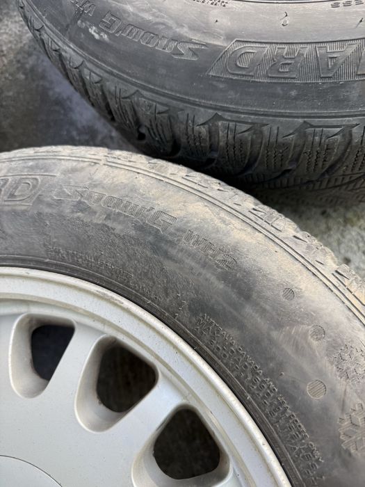 Джанти БМВ 16” от БМВ Е39 със зимни гуми