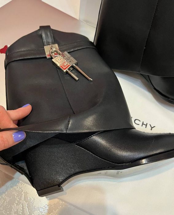 Ботуши Givenchy кожени пролет/есен