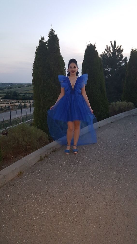 Rochie de seară albastră