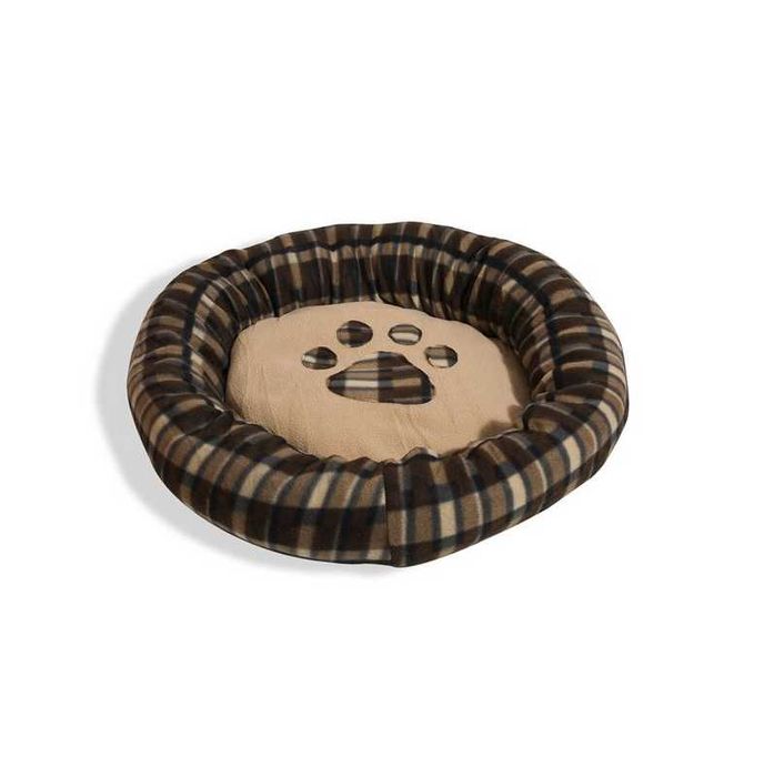 Кръгло кучешко легло Mercado Trade, 60см., Различни цветове