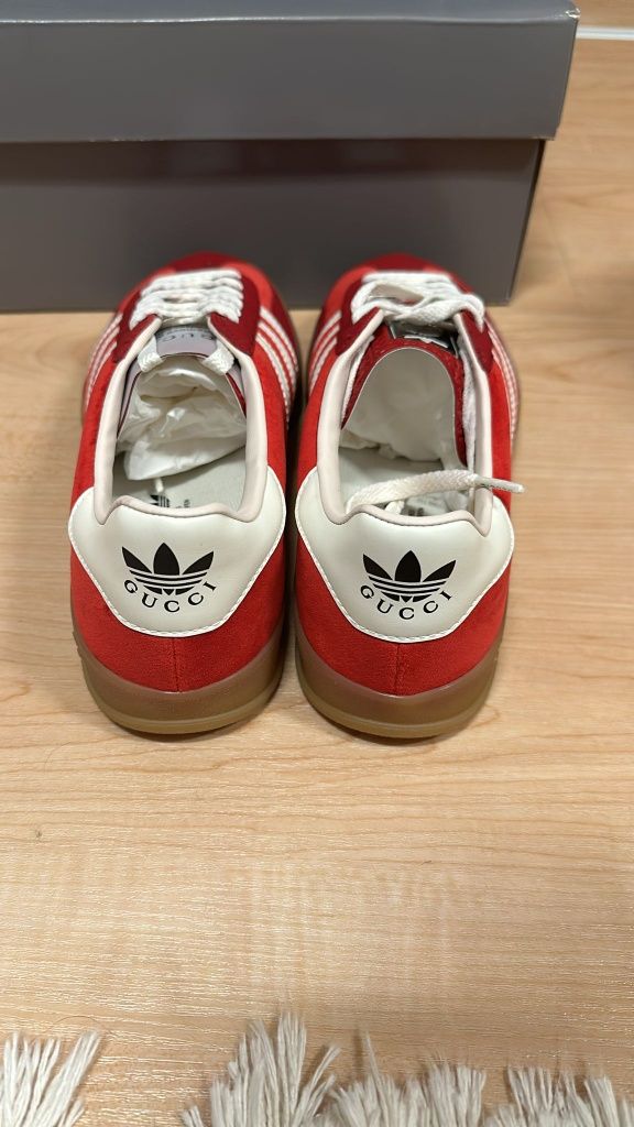 Adidas x Gucci Gazelle Sneaker "Red Velvet" 41.5