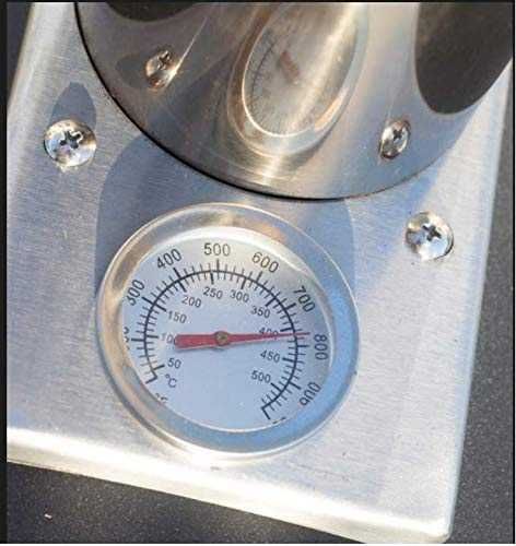 Двугоривна фурна за пица, максимална температура 500°C