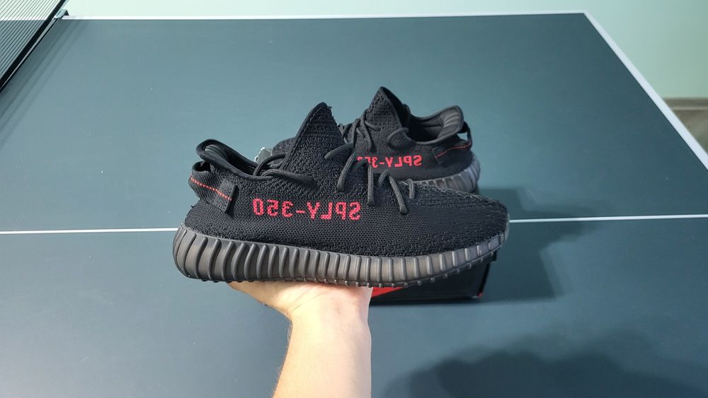 Yeezy 350 V2 Black Red