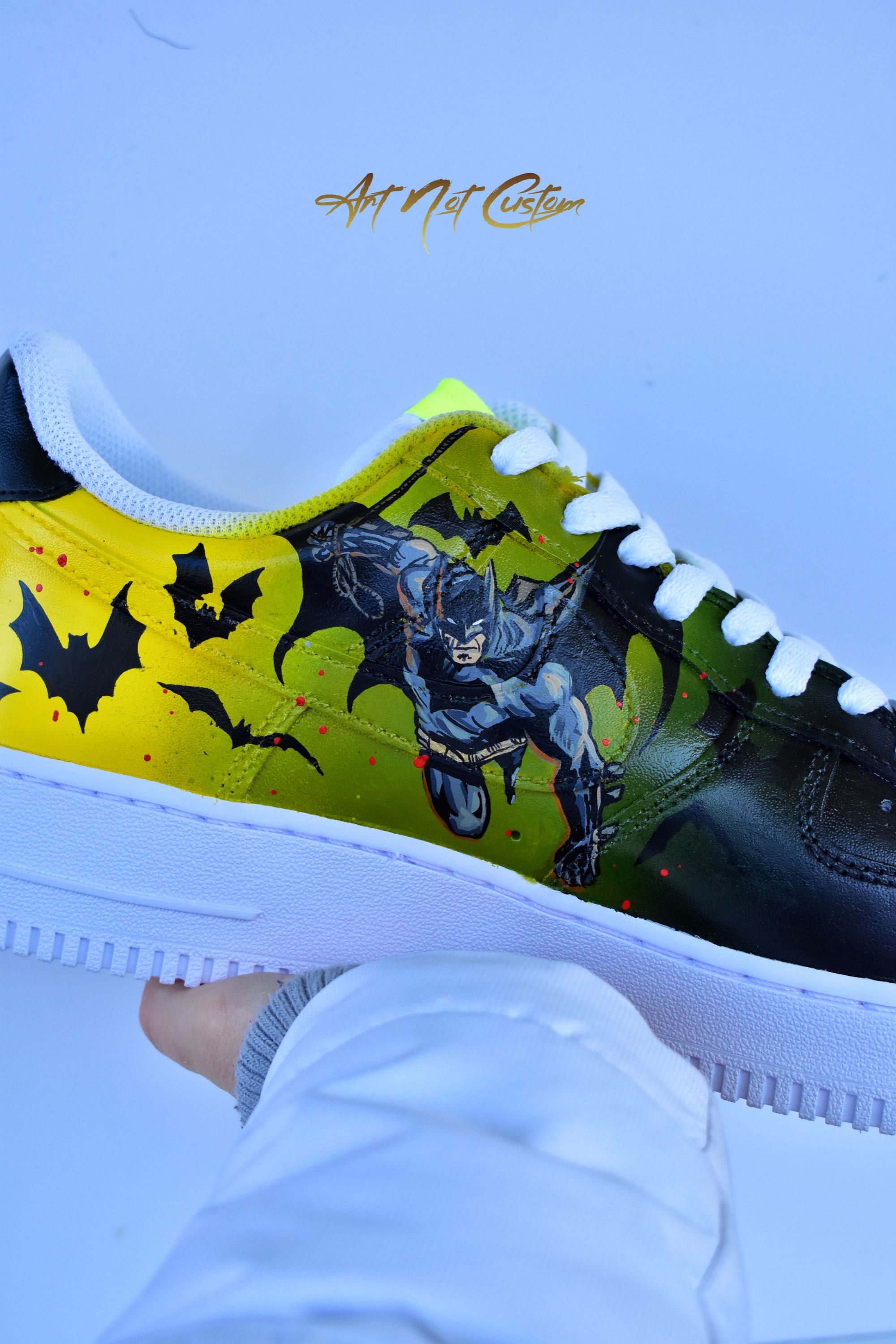 Personalizez adidasi/sneakersi, AF1 nike, Joker vs Batman