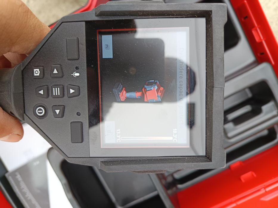Camera termica hilti termoviziune inspecție verificat pierderi