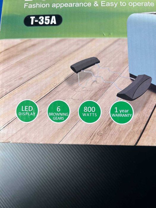 2-Slice Toaster Nou-Sigilat